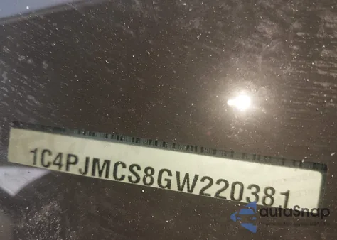 2016 Jeep Cherokee Latitude from USA, damaged, VIN 1C4PJMCS8GW220381